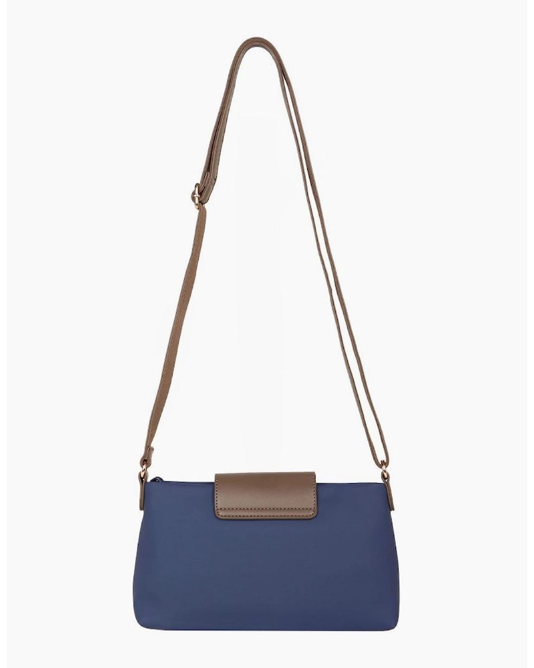 David Jones Blue Belfort Messenger Bag