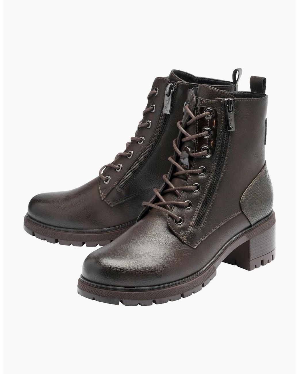 Lotus Black Jazlyn Ankle Boots