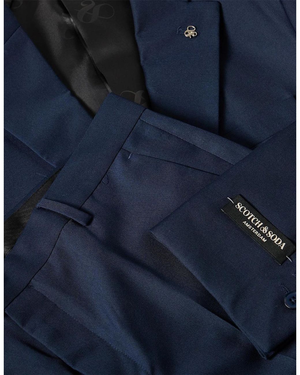 Scotch & Soda Blue Scotch Suit2 for men