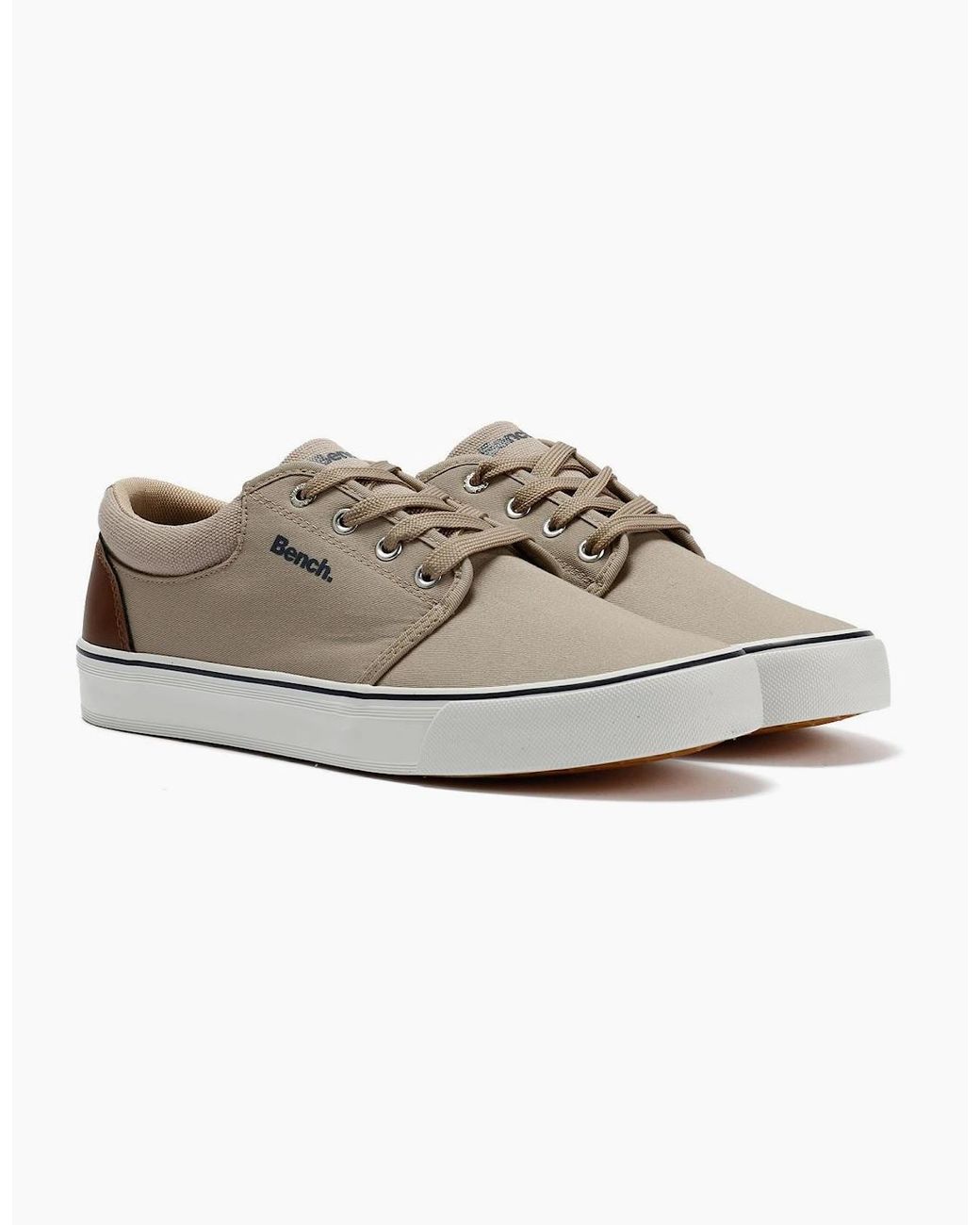 Bench Gray Donnie Canvas Sand Trainers for men
