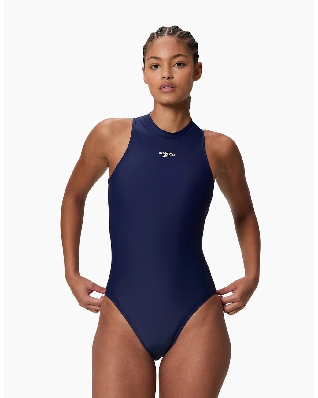 Speedo Blue Ladies Hydrasuit One Piece Swimsuit