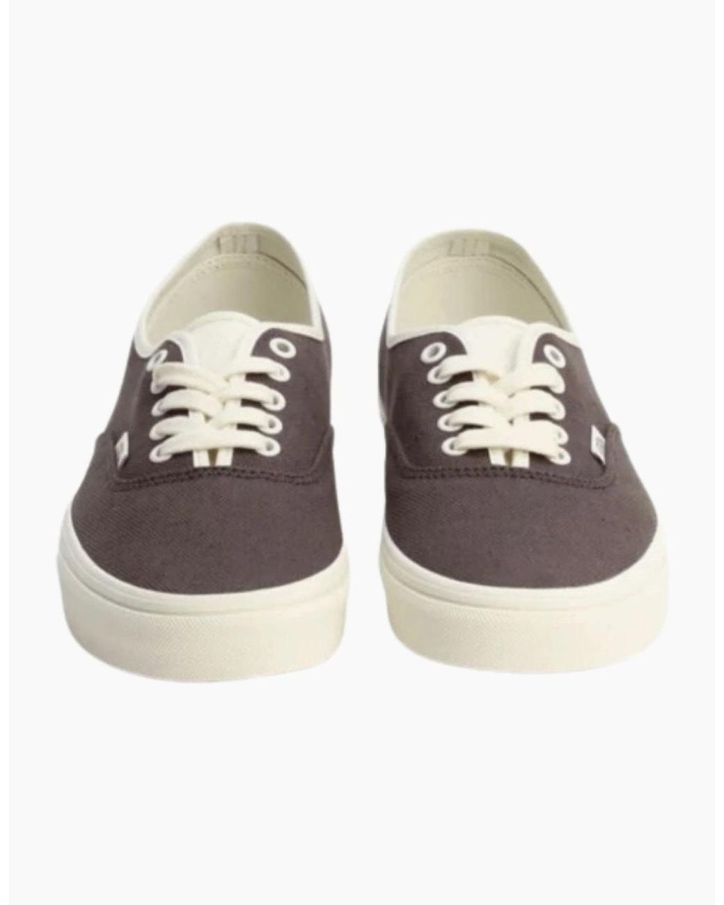 Vans Brown Authentic Linen Turkish Coffee Trainers