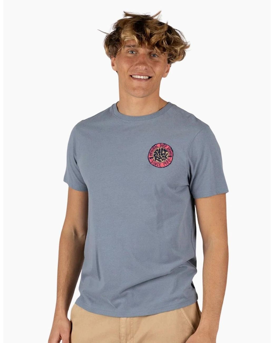 Saltrock Blue Original Sr Short Sleeve T-Shirt for men