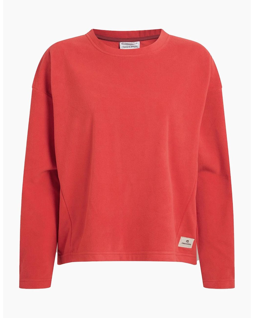 Craghoppers Red Ladies Miska Sweatshirt