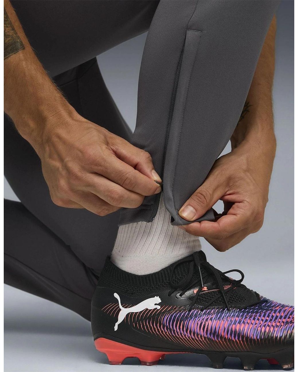 PUMA Black Individualliga Training Pants Tracksuit Bottom for men