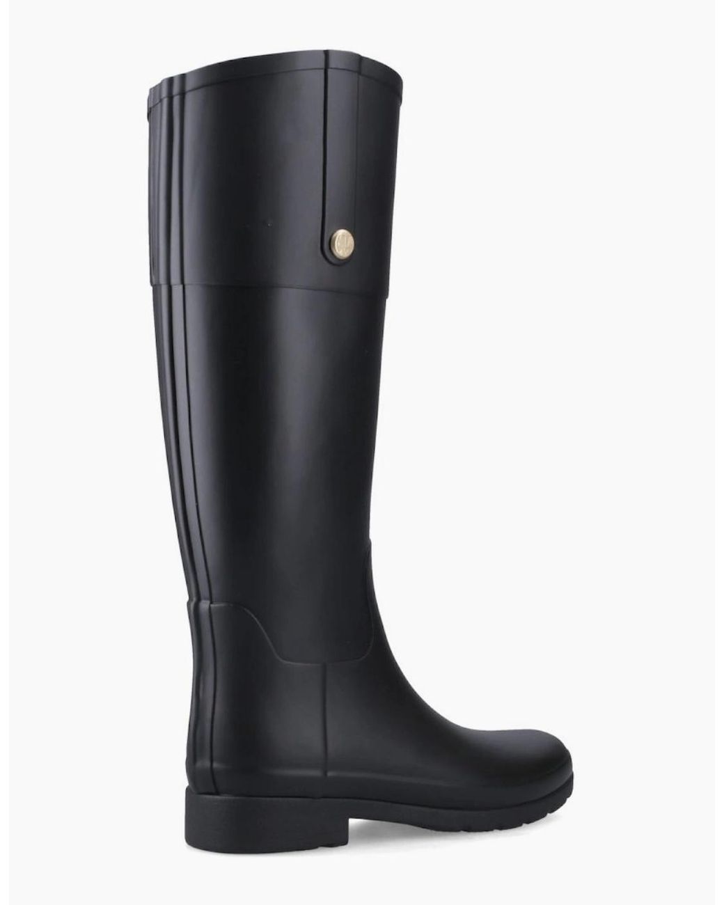 Hunter Black Refined Riding Boots