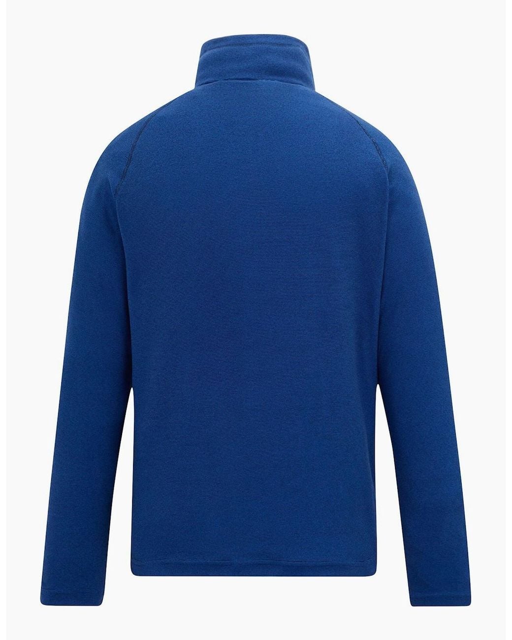 Regatta Blue Great Outdoors Montes Funnel Neck Fleece Jumper for men