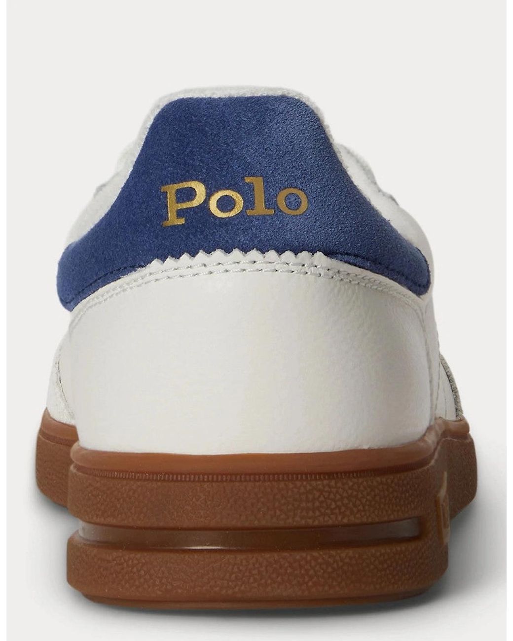 Polo Ralph Lauren White Bedford Pp Trainers 004 Deckwash/Light for men