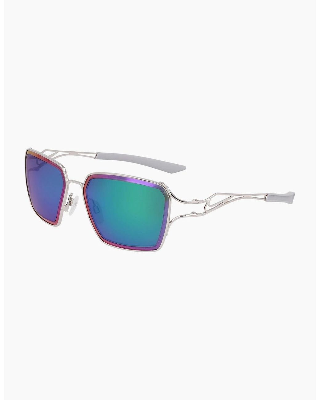 Nike Blue Prism Square Sunglasses for men