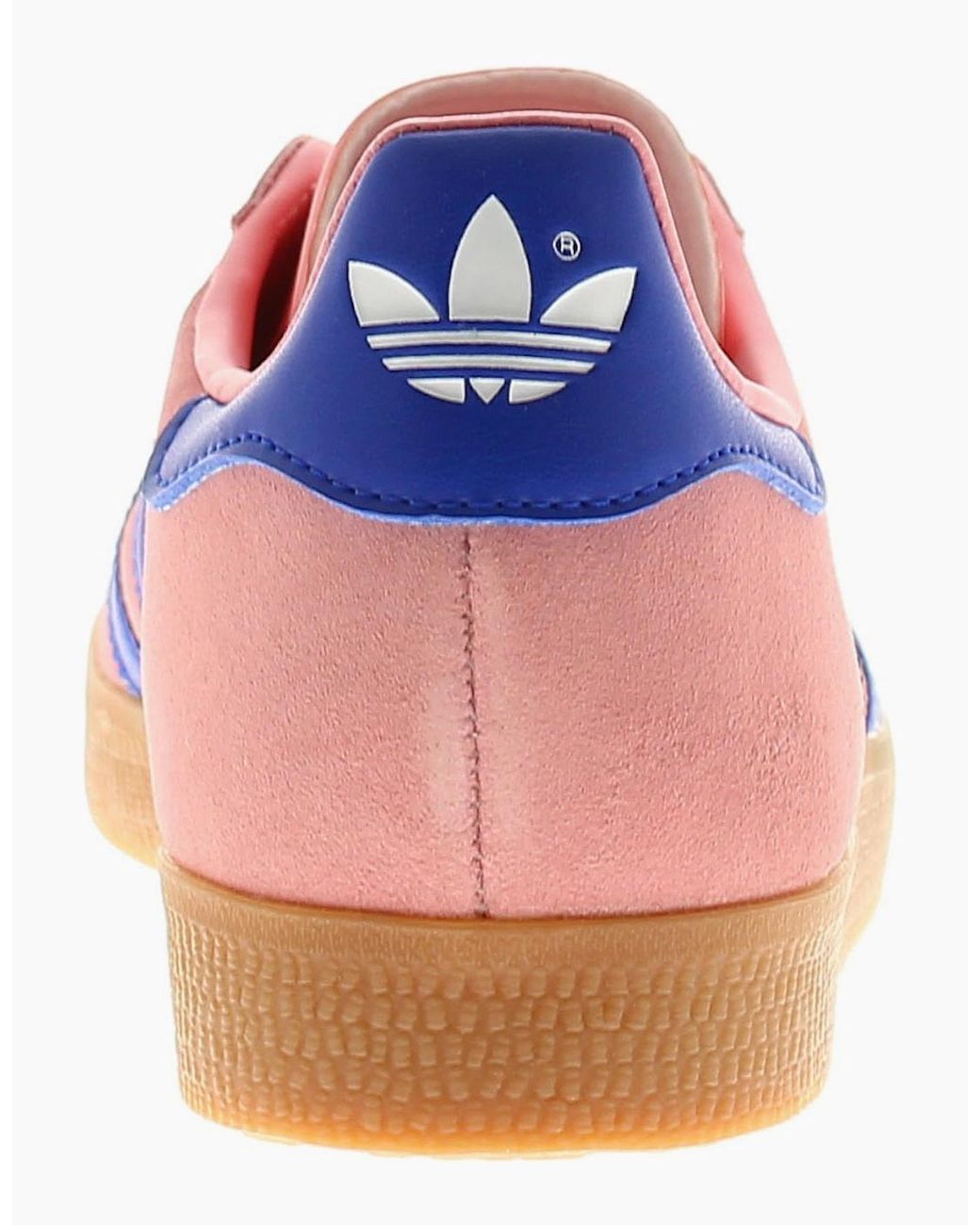 Adidas Originals Gazelle Pink Adidas Originals Trainers Gazelle Leather Lace Up Semi Spark Uk Size