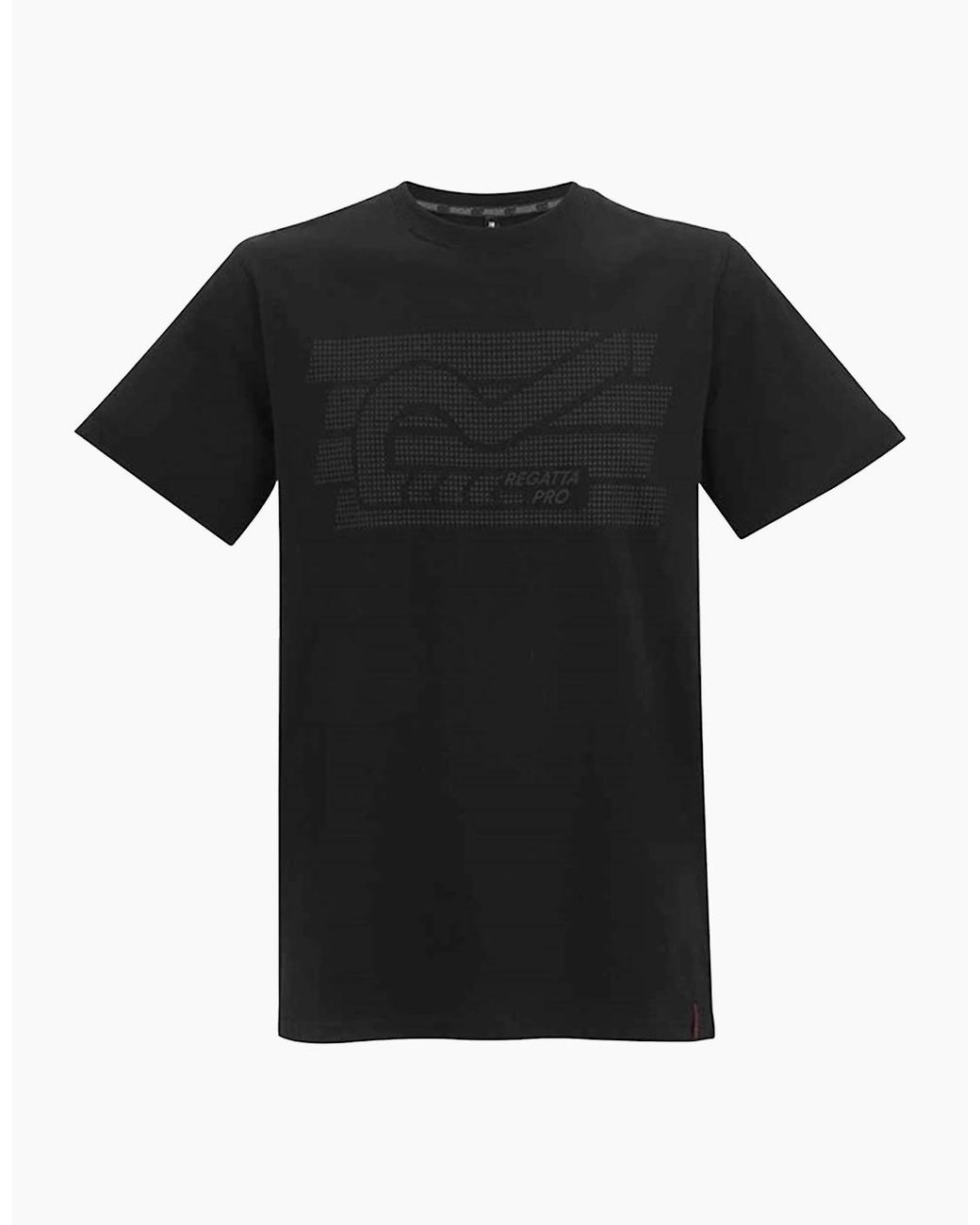 Regatta Black Pro Trade Cotton T-Shirt for men
