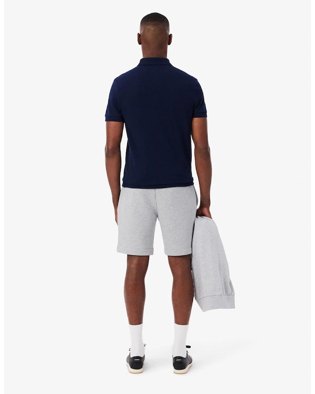 Lacoste Blue Regular Fit Fleece Shorts for men