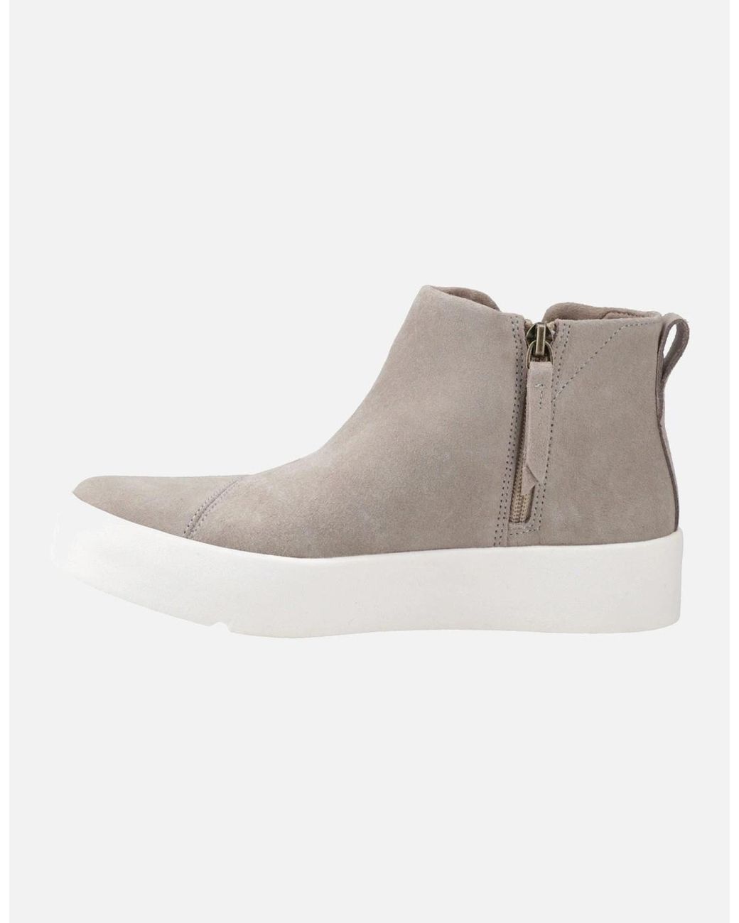 TOMS Gray Model Verona Mid Boot