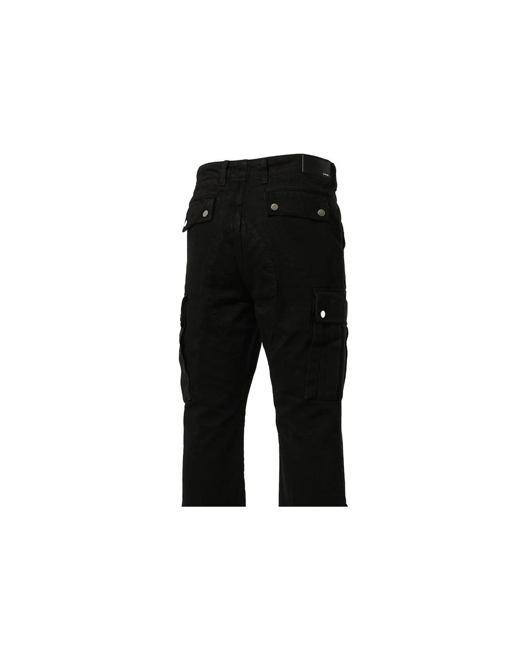 Amiri M65 Cargo Kick Flare Leg Cargo Jeans in Black for Men | Lyst UK