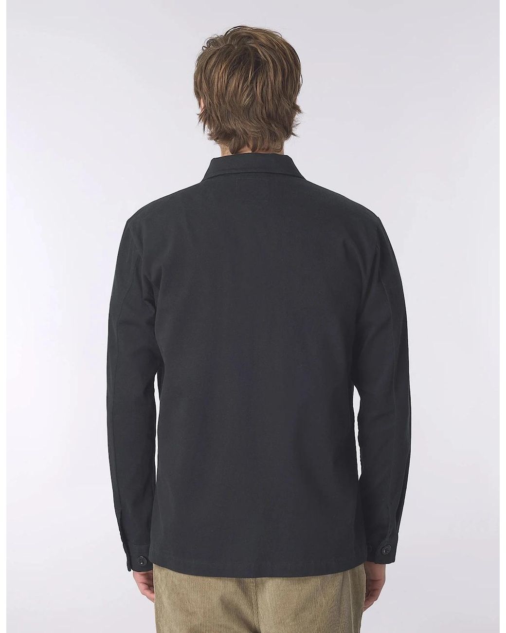 Pretty Green Black Alderley Jacket for men