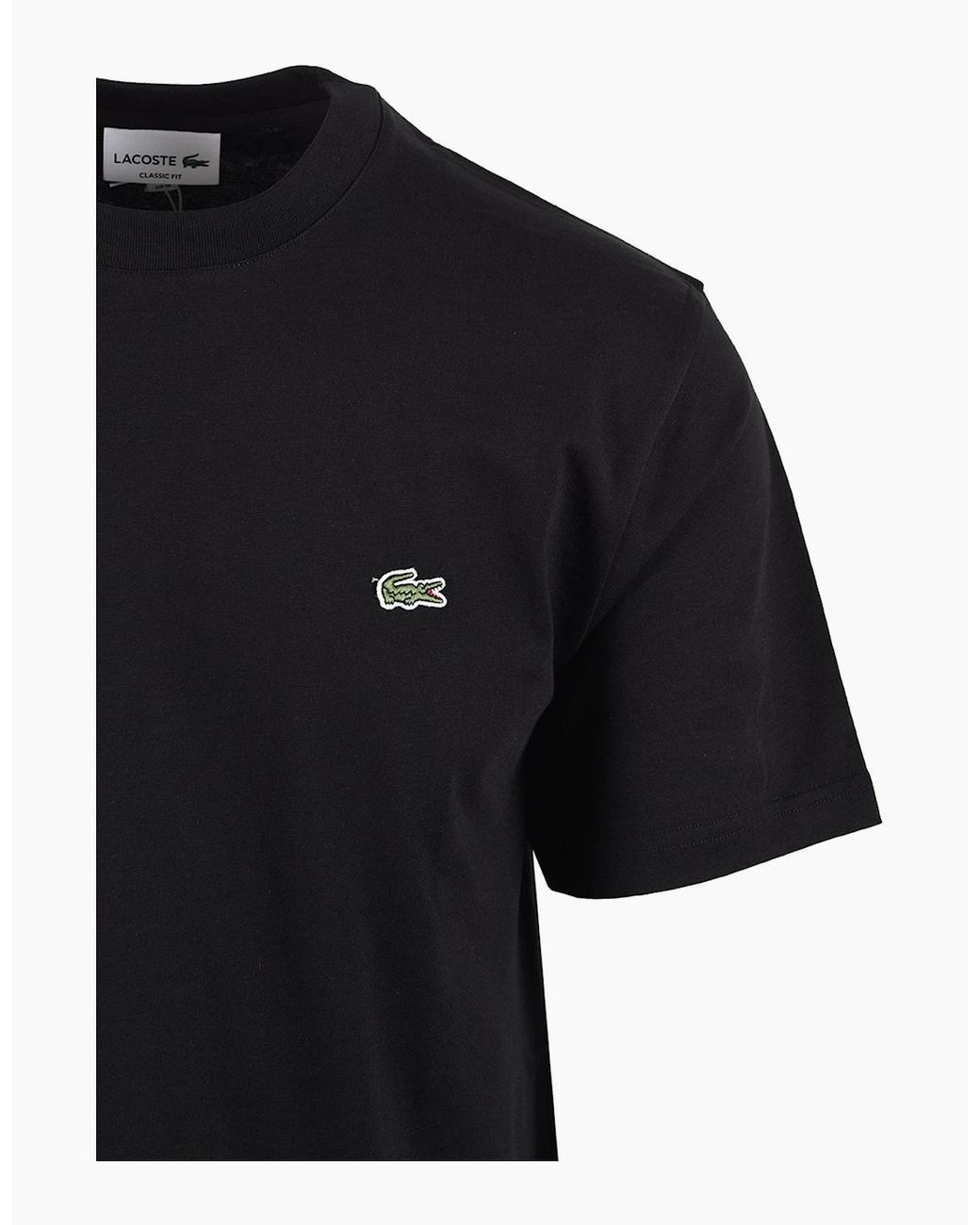 Lacoste Black Tee for men