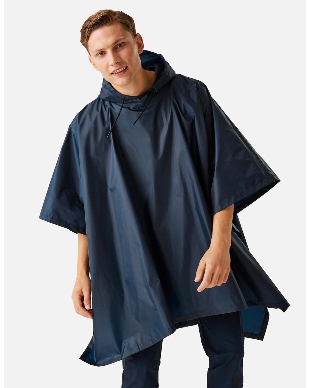 Regatta Blue Fedrik Waterproof Poncho for men