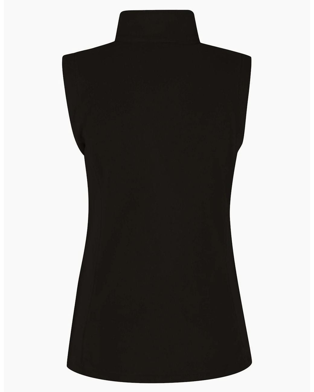 Regatta Black Ladies Micro Fleece Bodywarmer Gilet