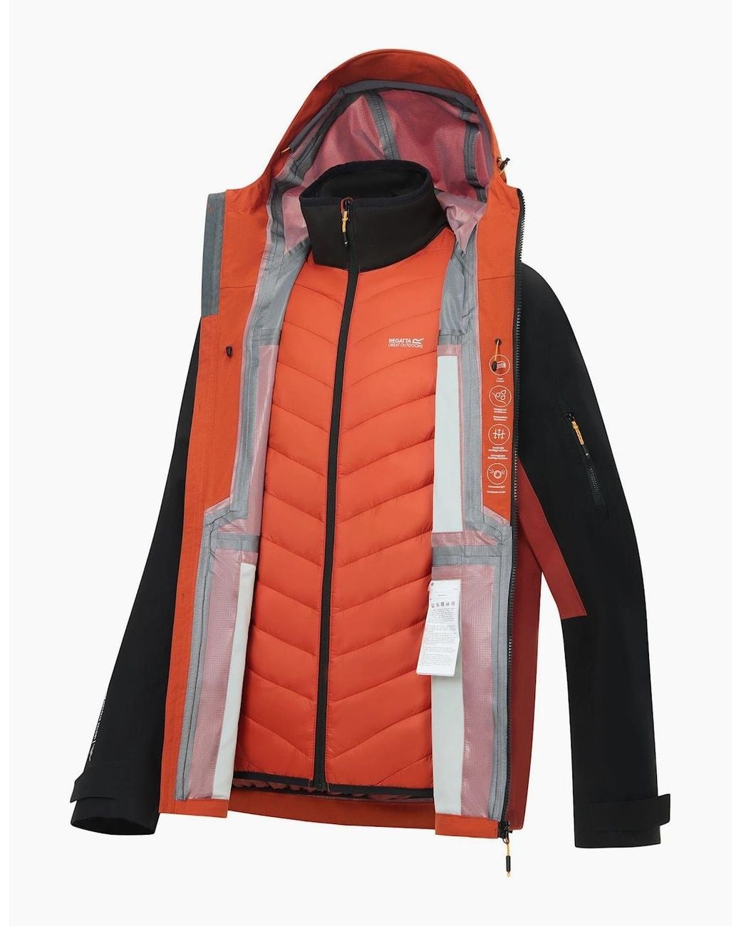 Regatta Orange Sacramento 3 for men