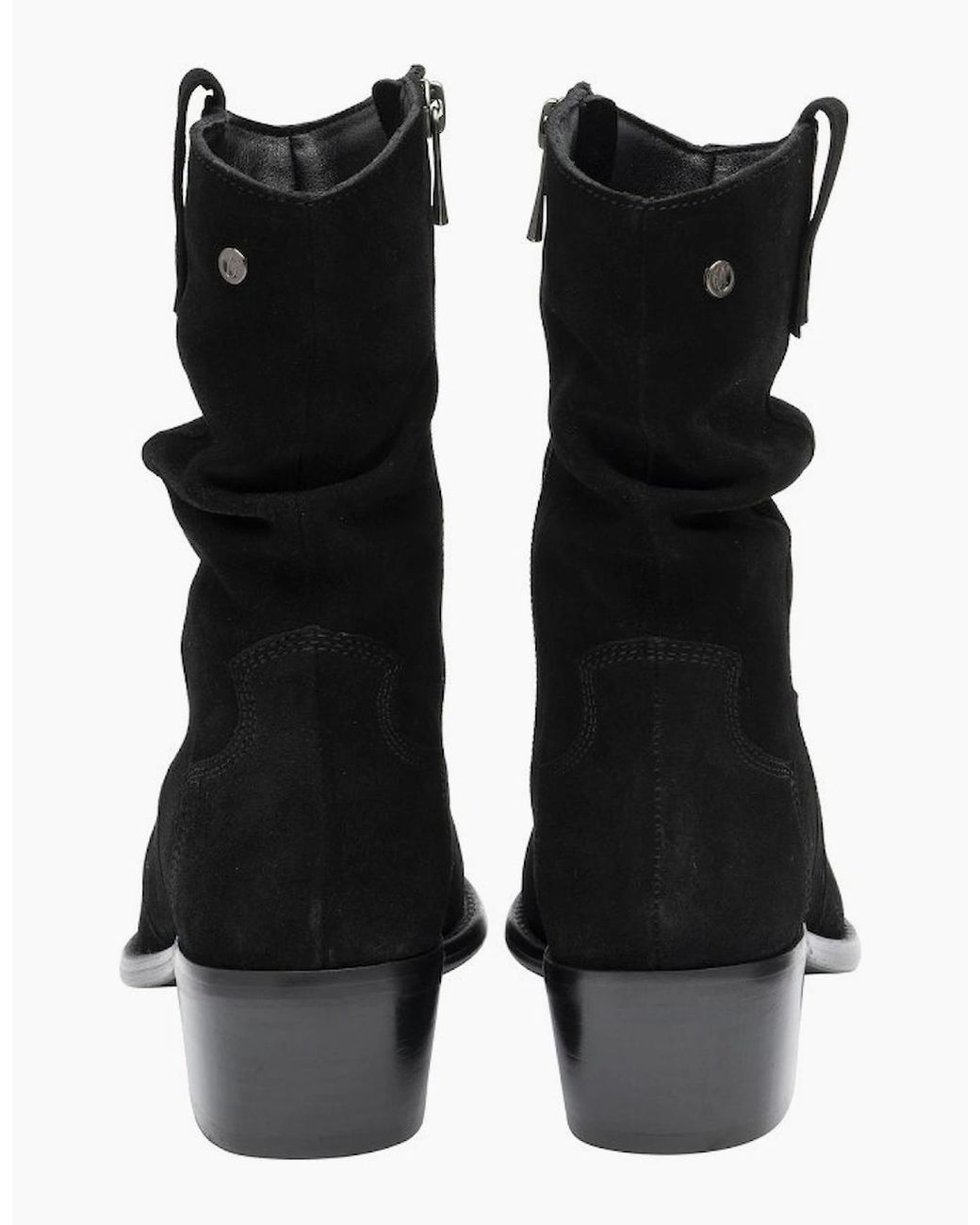 Lotus Black Dolly Ankle Boots