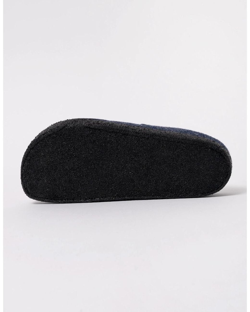 Birkenstock Clogs Blue Anatomically Shaped Cork-Latex Footbed (Shearling Footbed) Upper: Wool Felt Footbed Lining: Shearling Sole: Latex Details: C