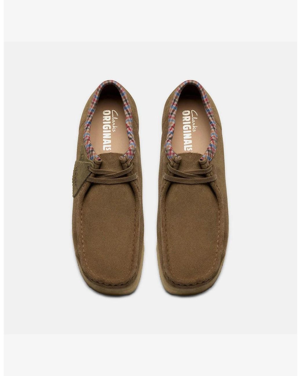 Clarks Brown Wallabee Boat Shoes for men