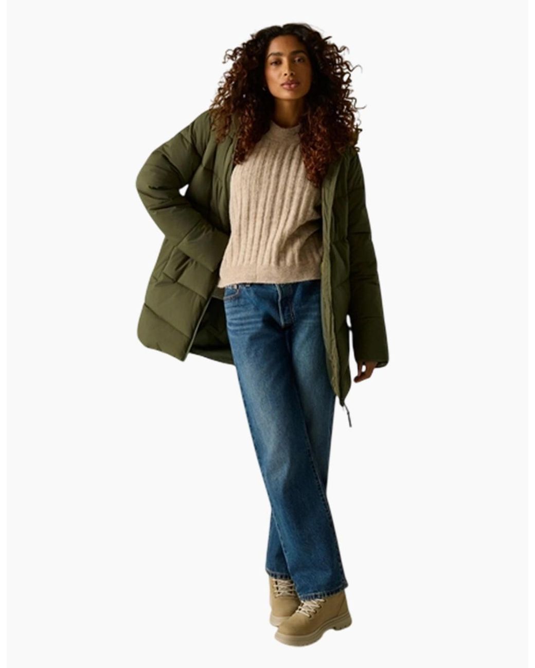 Regatta Green Ladies Yasira Insulated Jacket