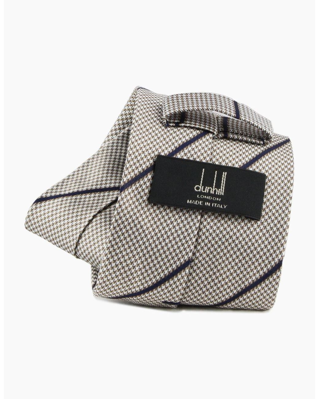 Dunhill Gray Tie for men