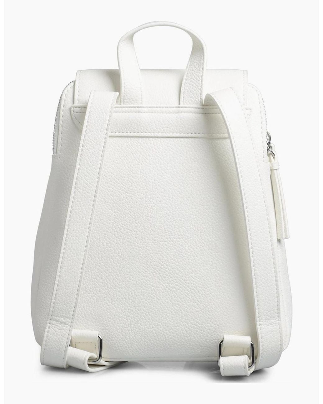 DKNY White Gallen Backpack