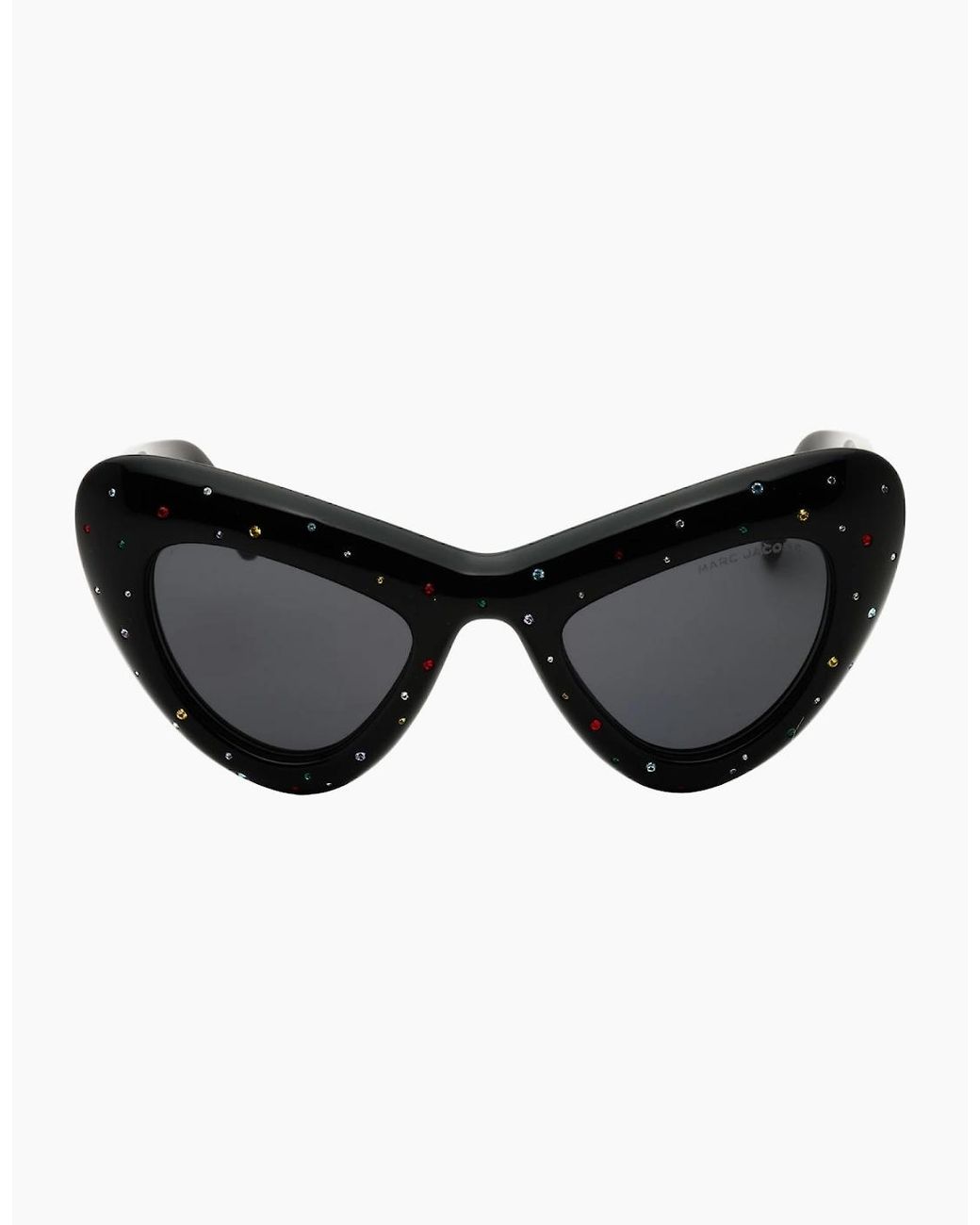 Marc Jacobs Black Crystal Sunglasses
