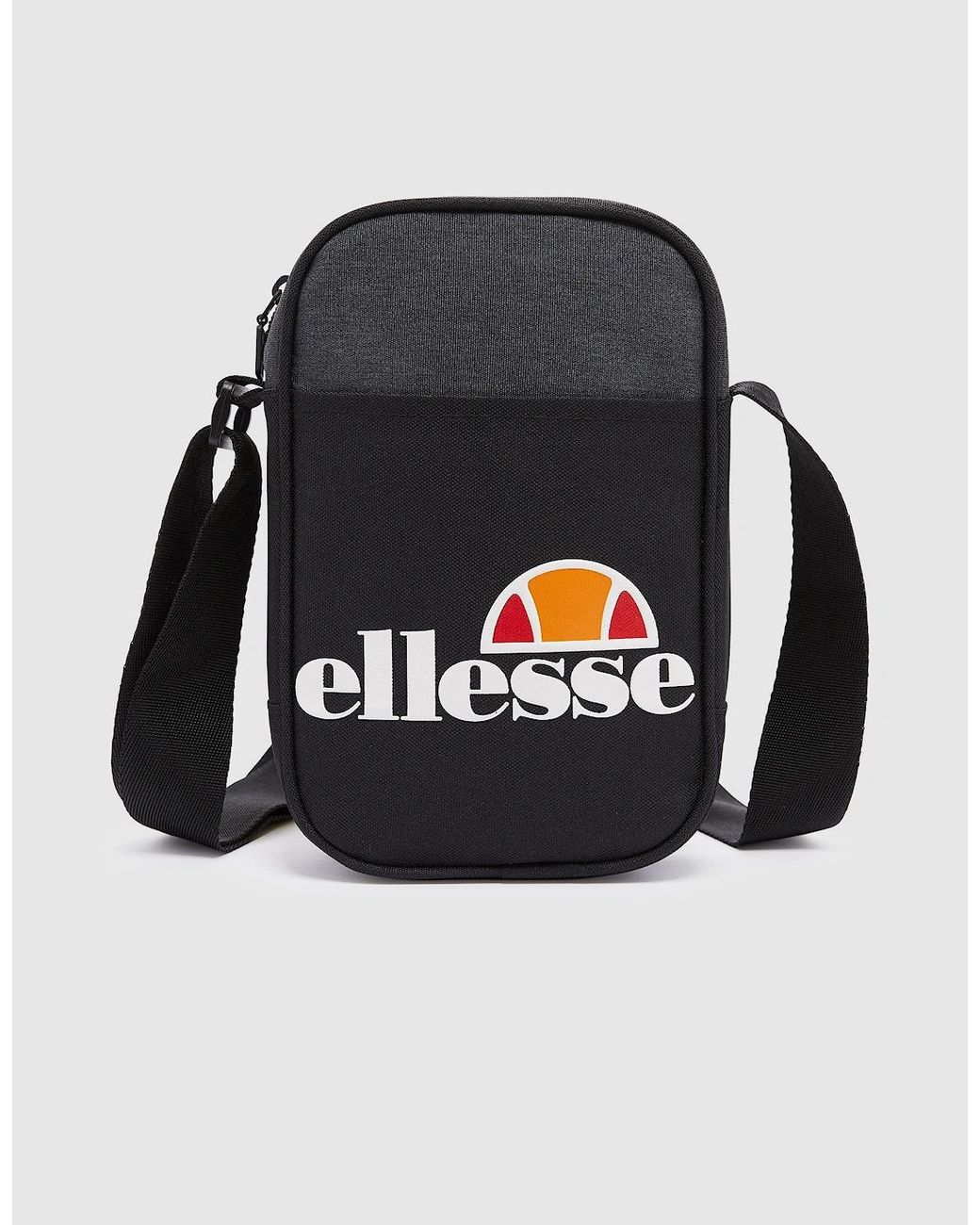 Ellesse Black Lukka Cross Body Bag for men