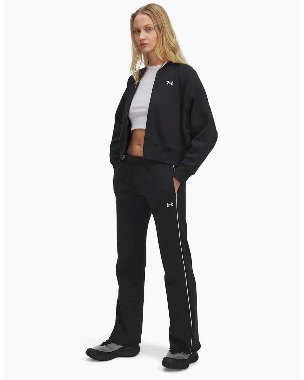 Under Armour Blue Ua Rival Solid Flared Sweatpants