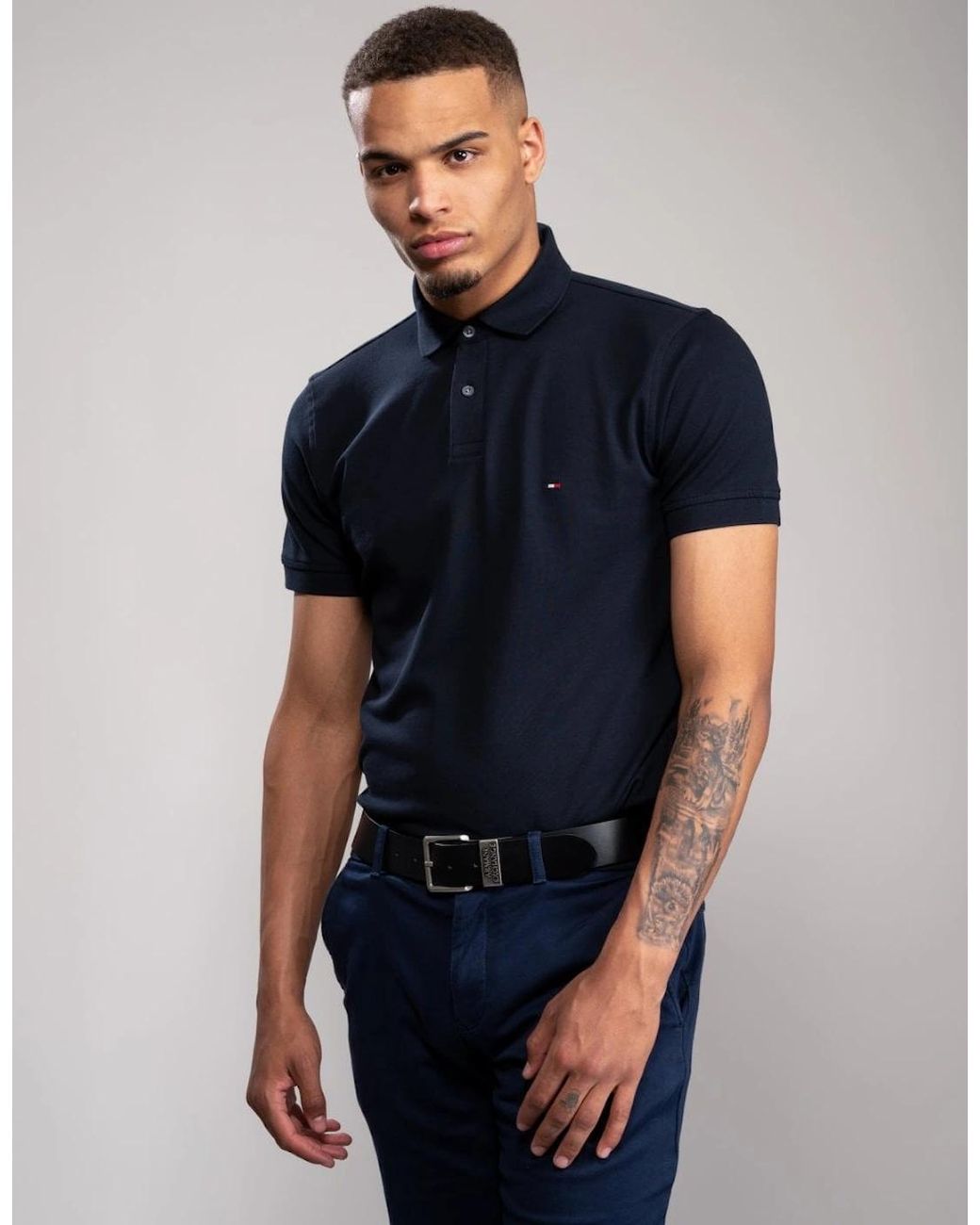 Tommy Hilfiger Blue 1985 Regular Fit Polo for men