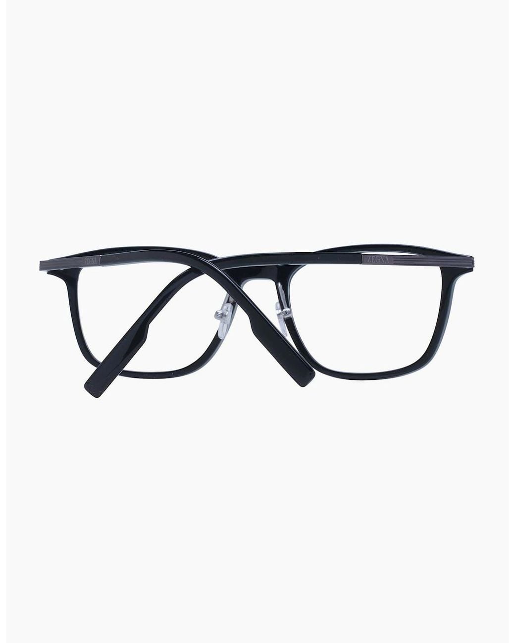 Zegna Black Optical Frame Ez5251-H 001 53 Titan for men