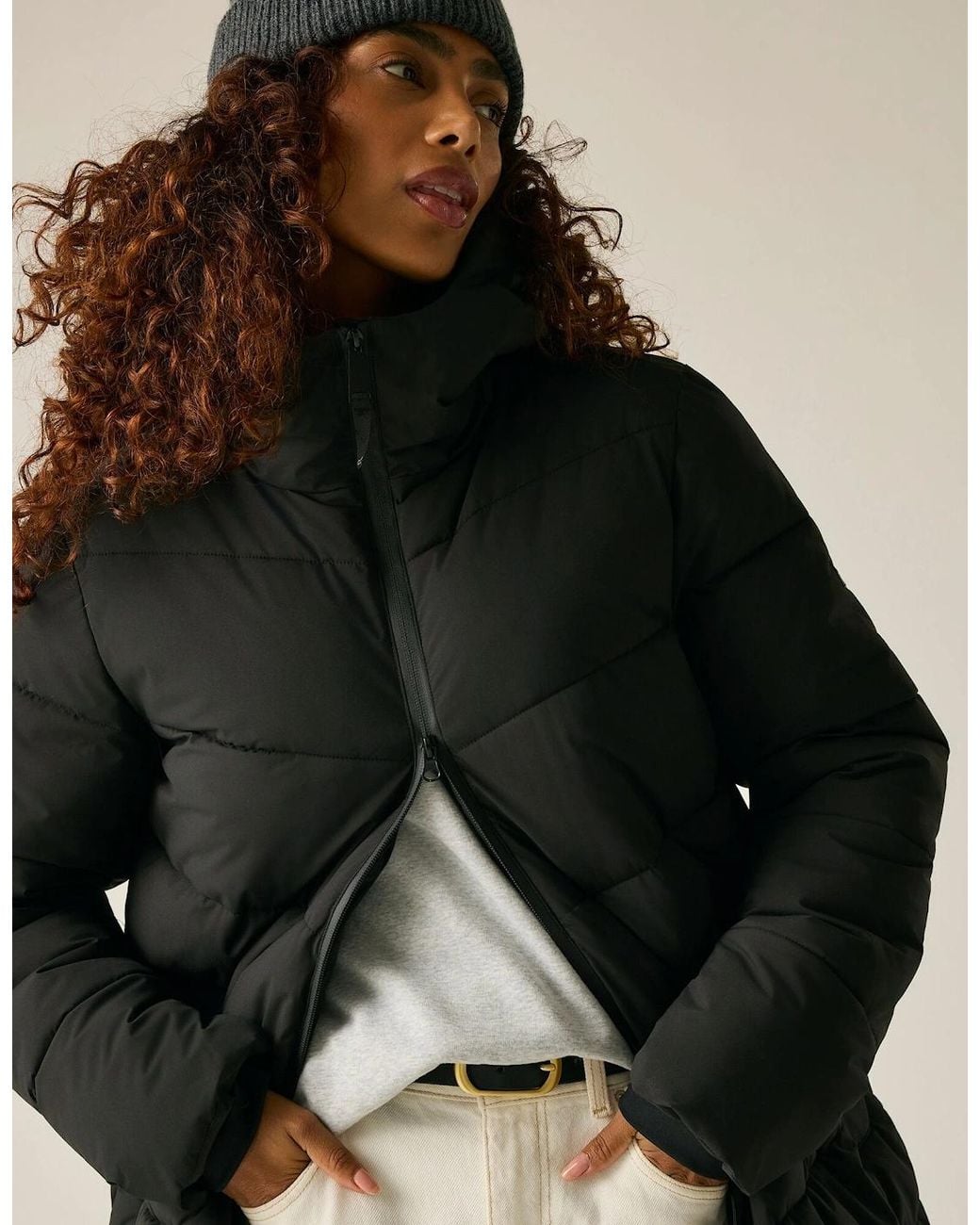 Regatta Black Ladies Faye Padded Jacket