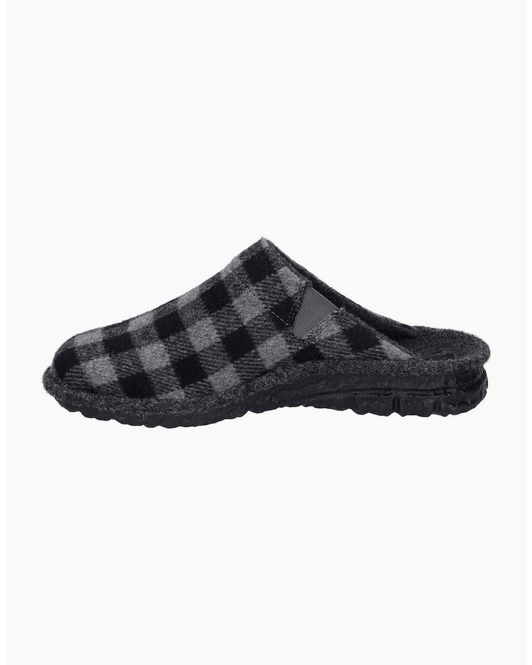 Josef Seibel Black Toulouse 03 Slippers for men