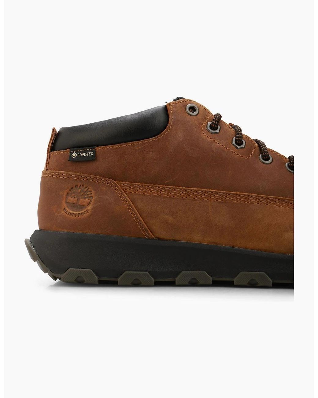 Timberland Brown Windsor Park Mid Boots for men