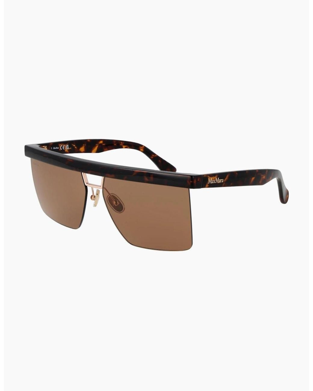 Max Mara Brown Sunglasses Mm0072 52E 60