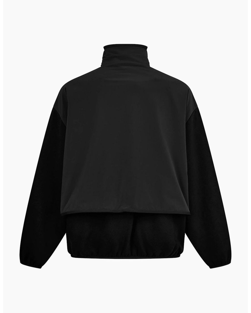 Fear Of God Black Quarter Zip Fleece for men