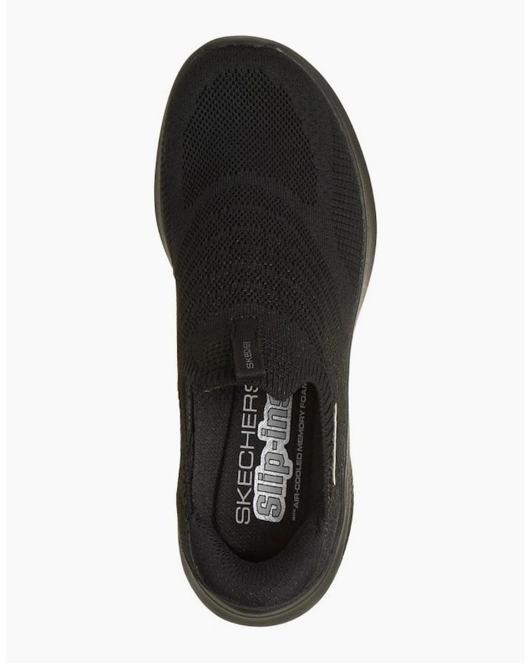 Skechers Black Ultra Flex 4.0 Pure Dream Trainers