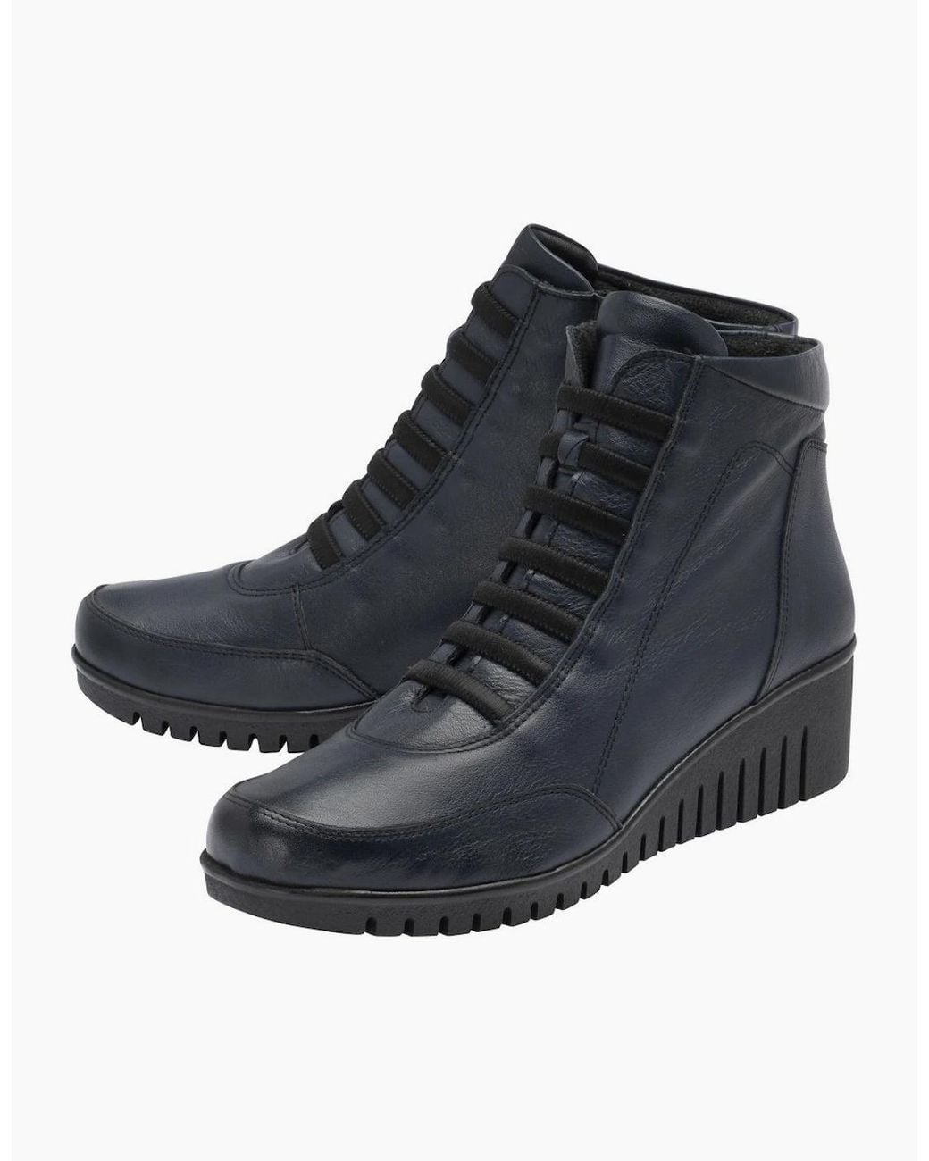 Lotus Blue Myrthe Ankle Boots