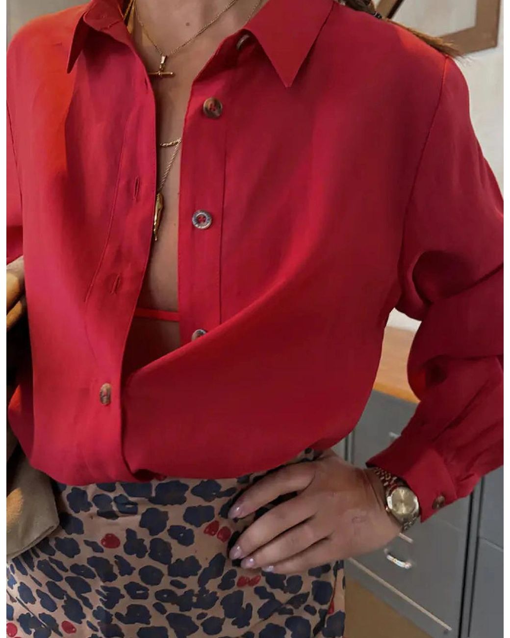 Never Fully Dressed Red Cherry Miley Shirt