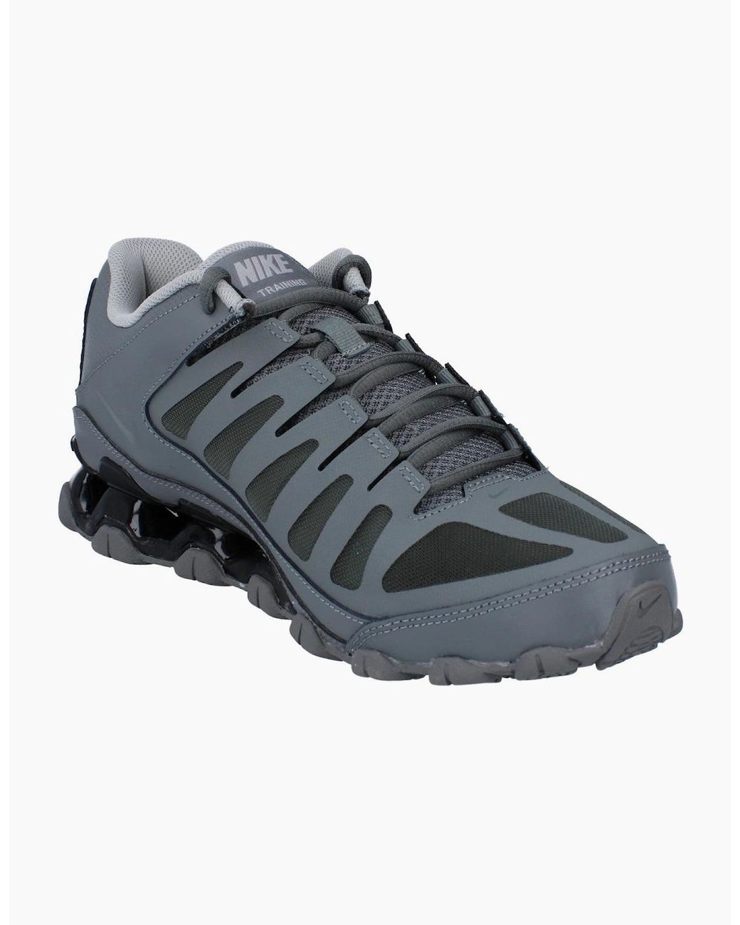 Nike Gray Reax 8 Tr Mesh Running Trainers 621716 040 for men