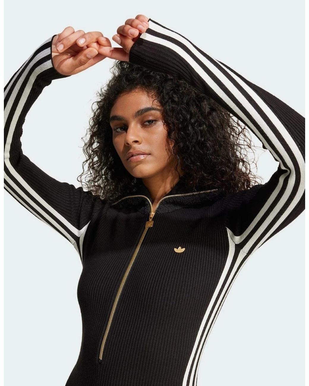 Adidas Black Originals Premium Knit Jumpsuit