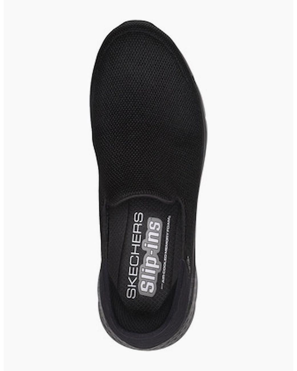 Skechers Go Walk Black Go Walk Flex for men