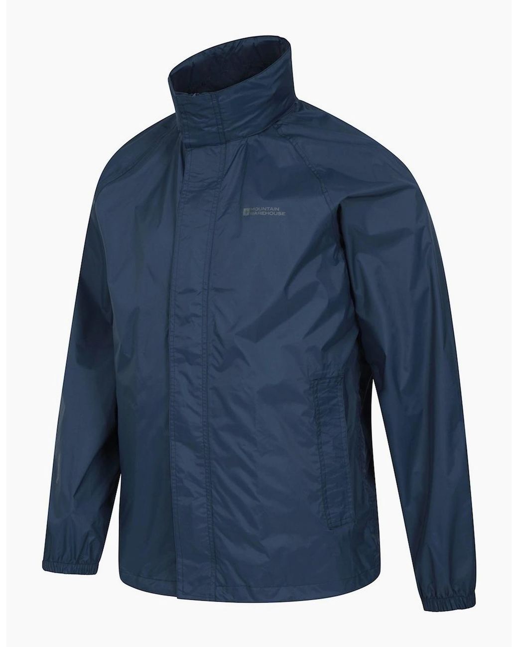 Mountain Warehouse Blue Pakka Ii Waterproof Jacket for men
