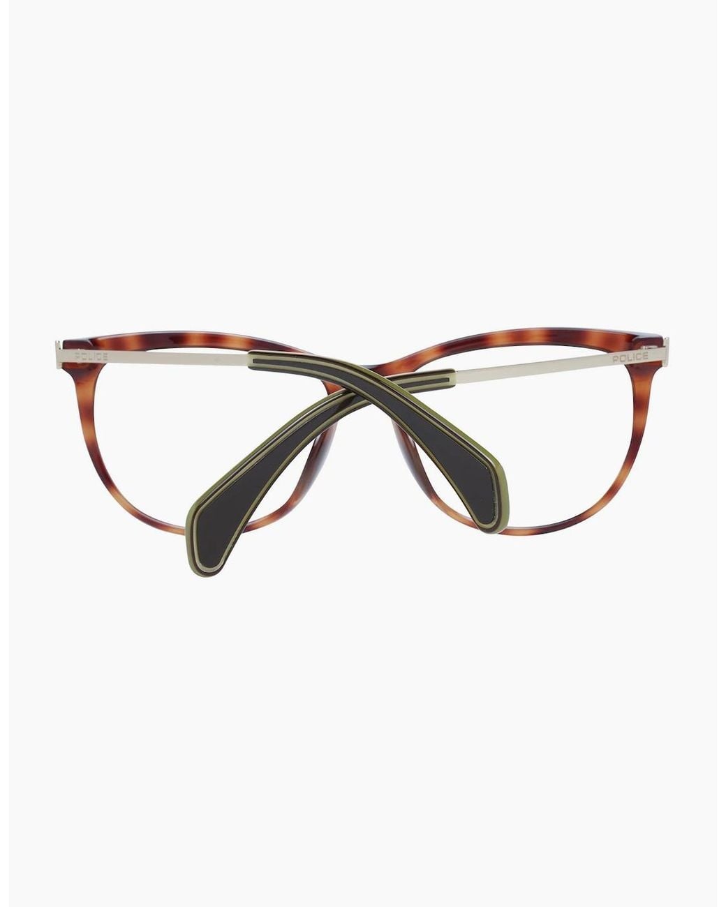 Police Brown Optical Frame Vpl625 09Aj 53