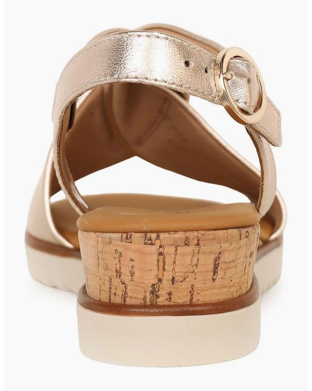 Gabor Metallic Rich Sandals