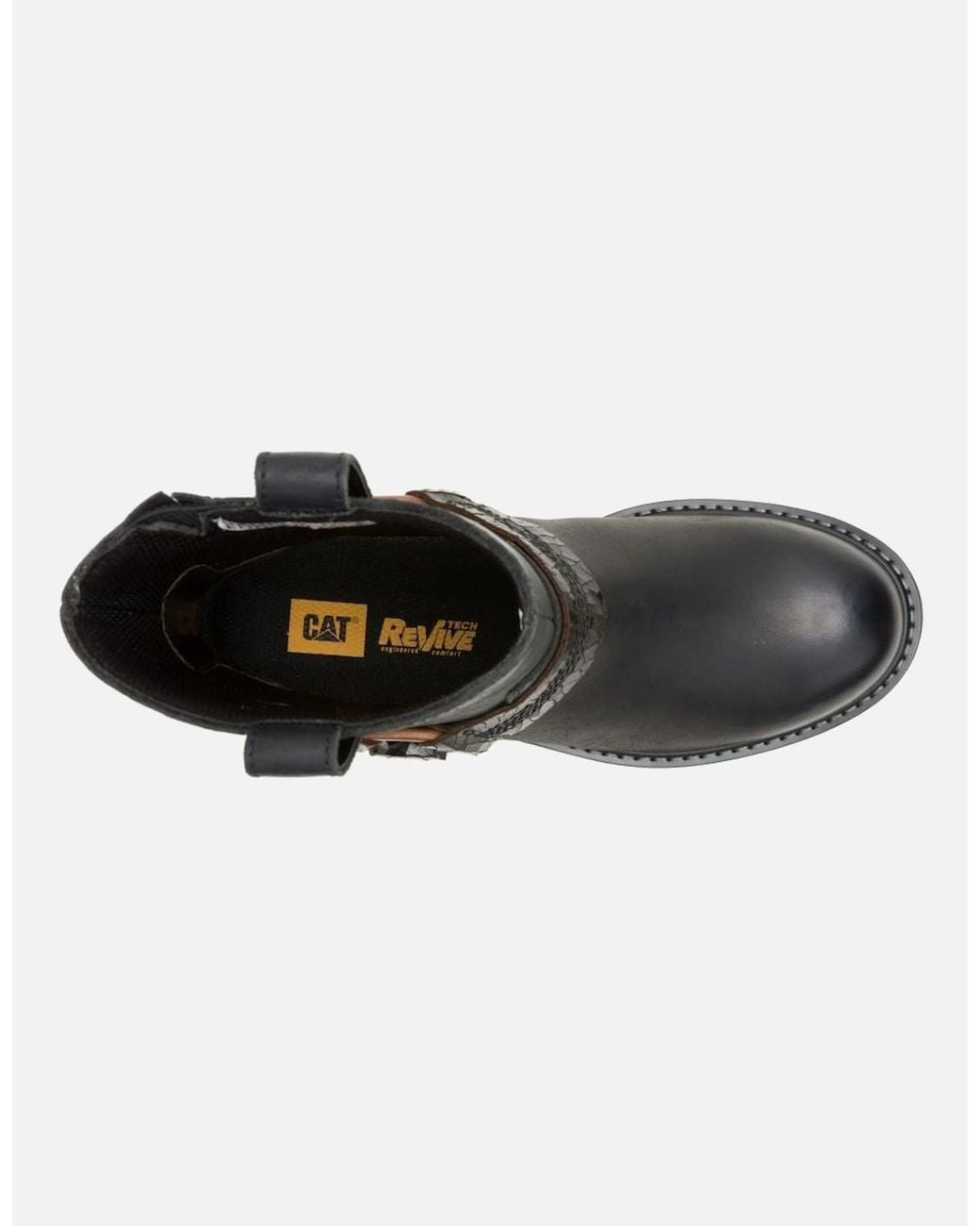 Caterpillar Black Grader Harness P312310 Leather Boots