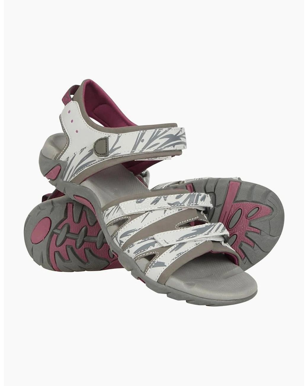 Mountain Warehouse Metallic Ladies Santorini Wide Sandals